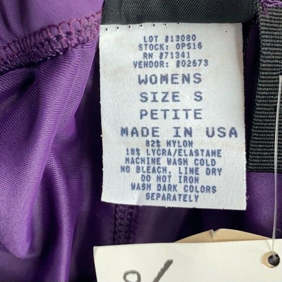 L L Bean Womens Straight Leg Pants Purple Stretch - Picture 6 of 9